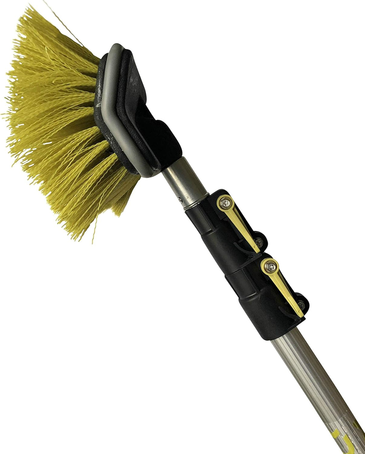 11 Inch Hard Bristle Deck Brush with Telescoping Pole L11353