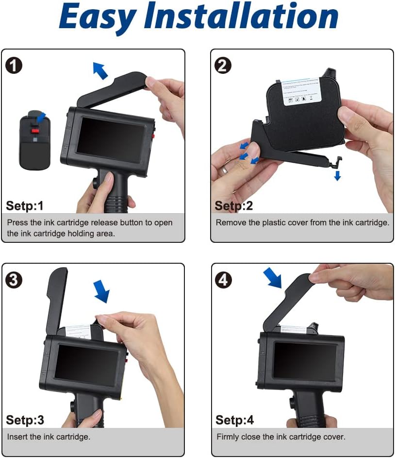 1 Inch Handheld Labeler with 4.3 Inch HD LED Touch Screen L739169