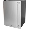 20-Inch 4.4 Cu. Ft. Left Hinge Compact Refrigerator with Stainless Steel Door O4511