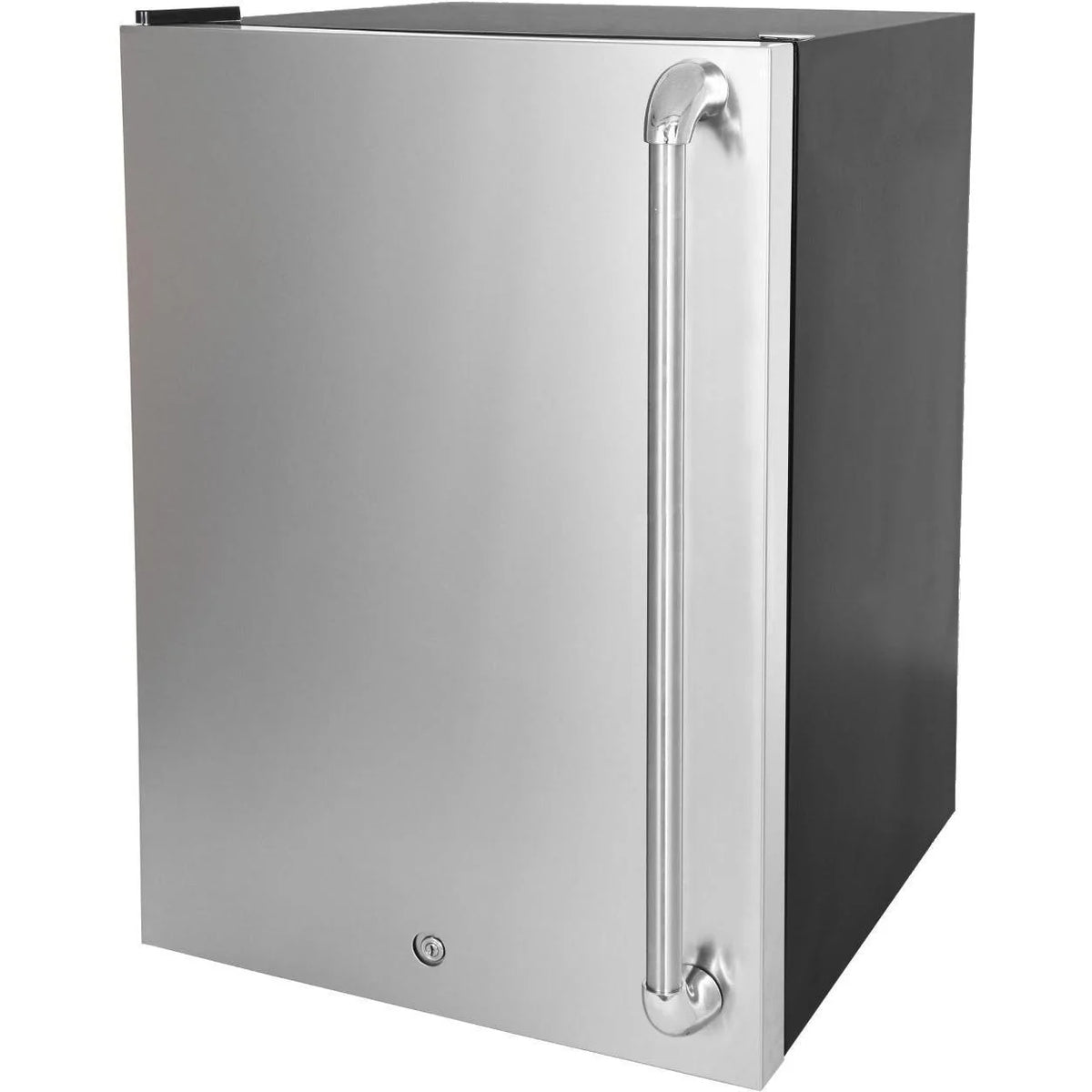 20-Inch 4.4 Cu. Ft. Left Hinge Compact Refrigerator with Stainless Steel Door O4511