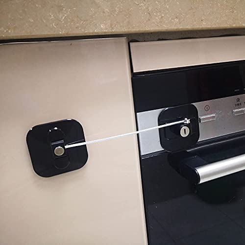 4 Pack Refrigerator Lock with Keys I440353