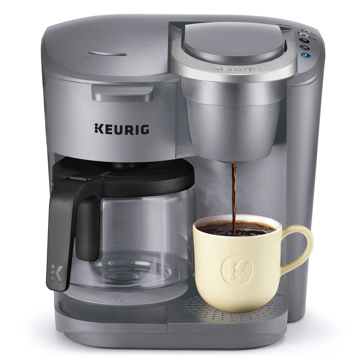 Black Single-Serve K-Cup Pod Coffee Maker V82866