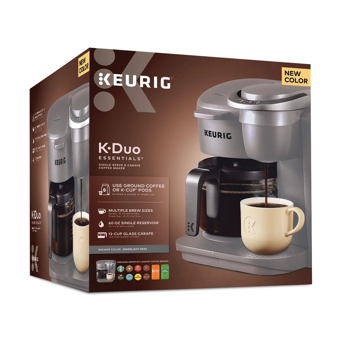 Black Single-Serve K-Cup Pod Coffee Maker V82866