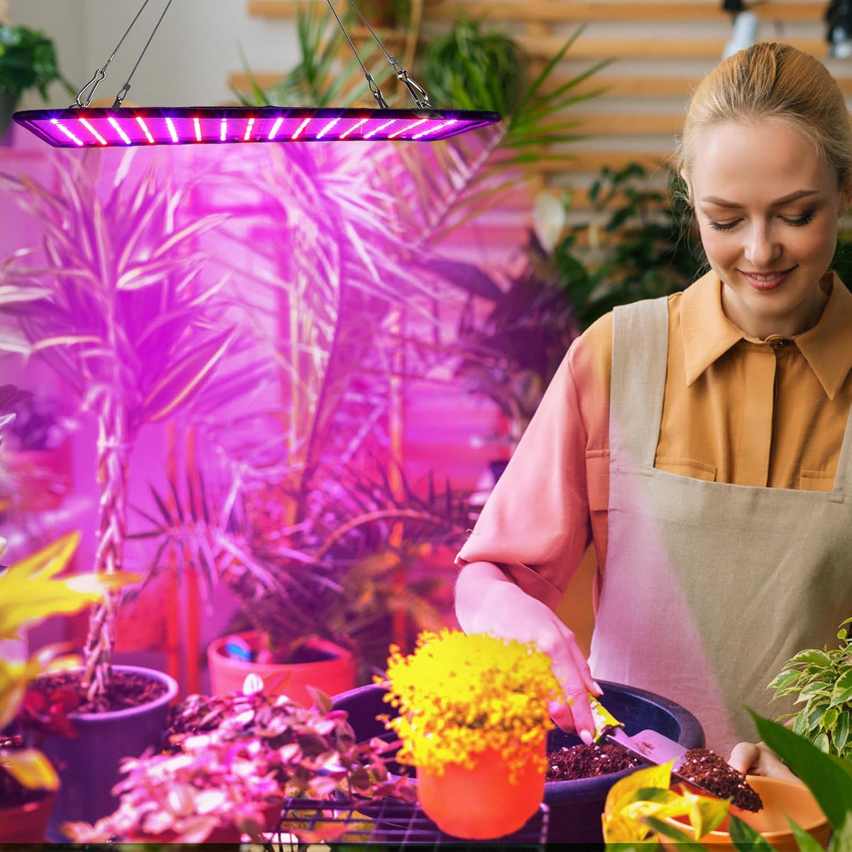 8 Pcs LED Grow Lights Full Spectrum B561276