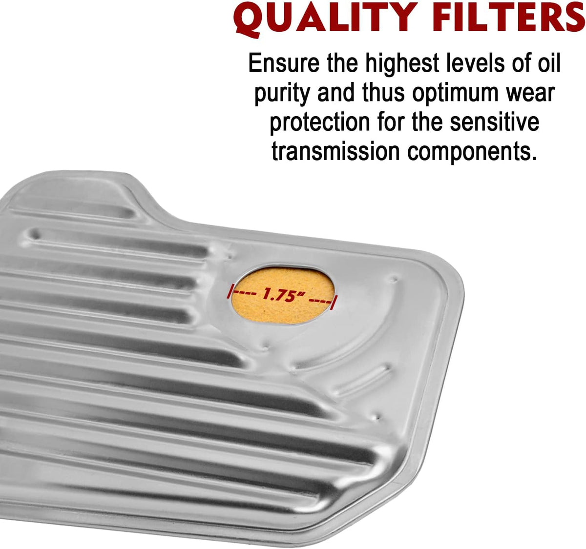 4L60-E 4L65-E Deep Pan Transmission Filter Kit with Gasket TF337 W112