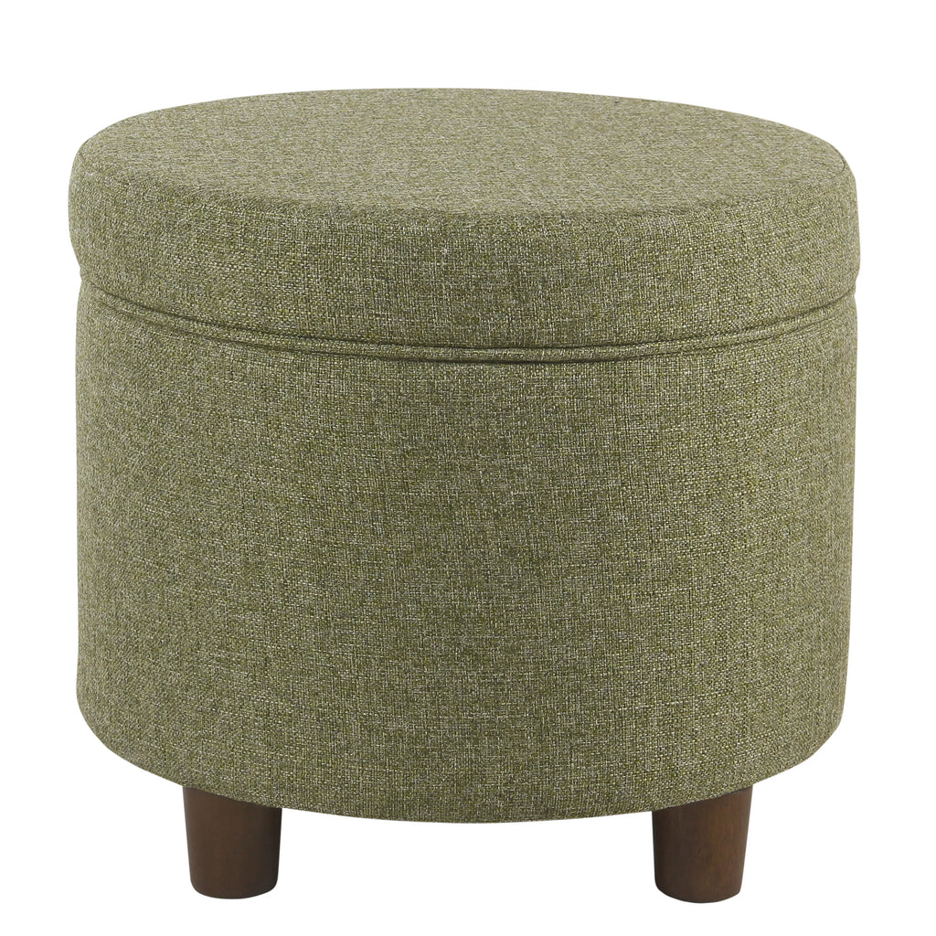 Round Storage Ottoman U162