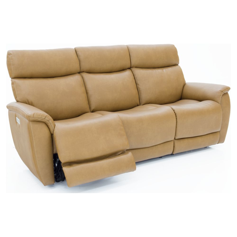 Power Reclining Sofa with Power Head Rests and Lumbar N17285