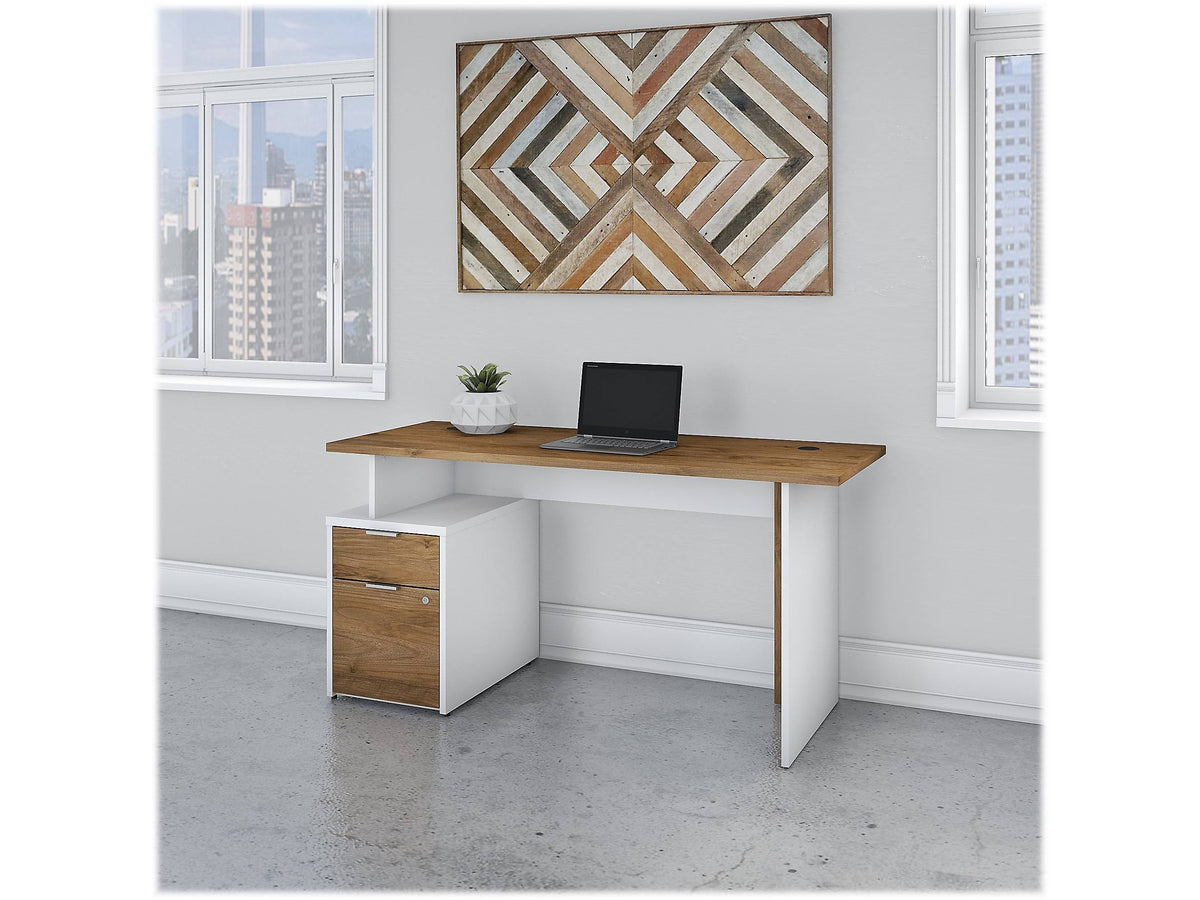 60W Desk with 2 Drawers J6654