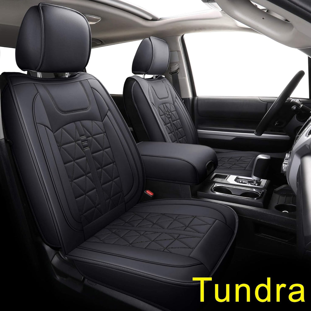 Waterproof Faux Leather Seat Covers Full Set Z437076