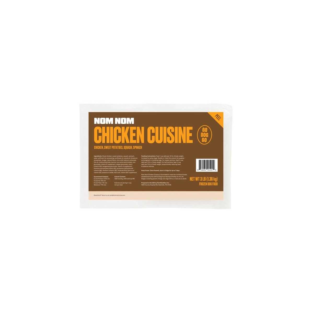 Frozen Dog Food Chicken P78986
