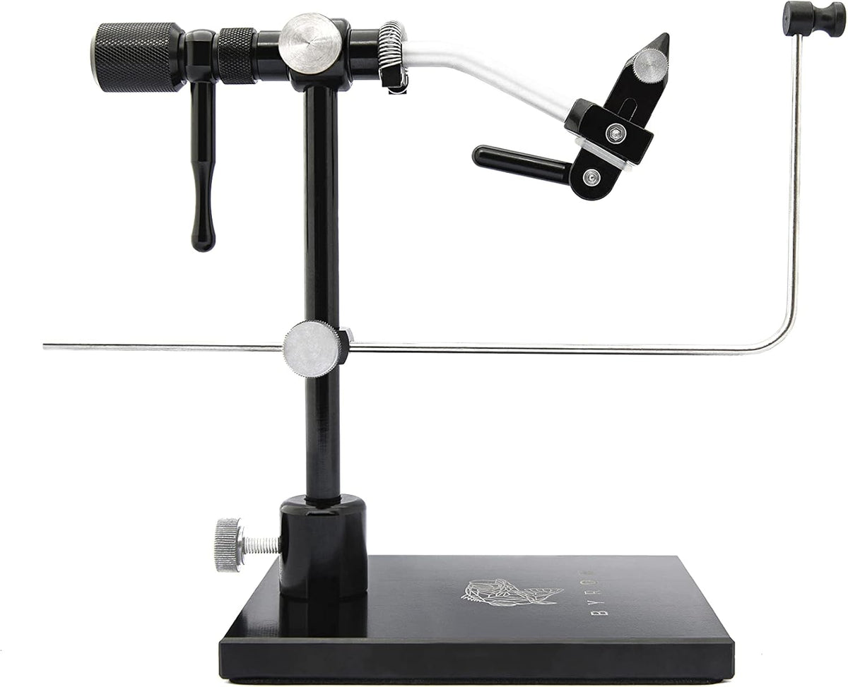 Rotary Fly Tying Vise with Steel Screws and Travel Case N6806