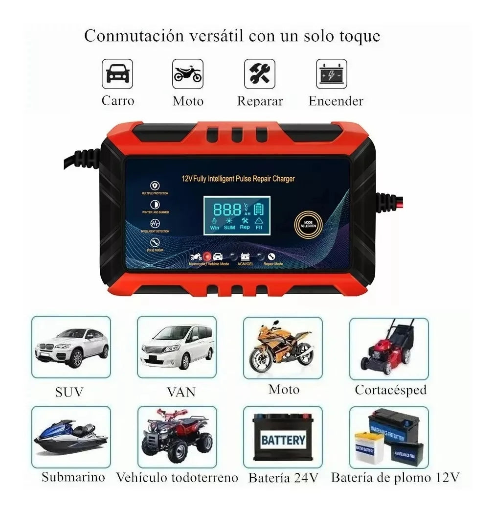 12V/6A Automatic Smart Battery Charger R914