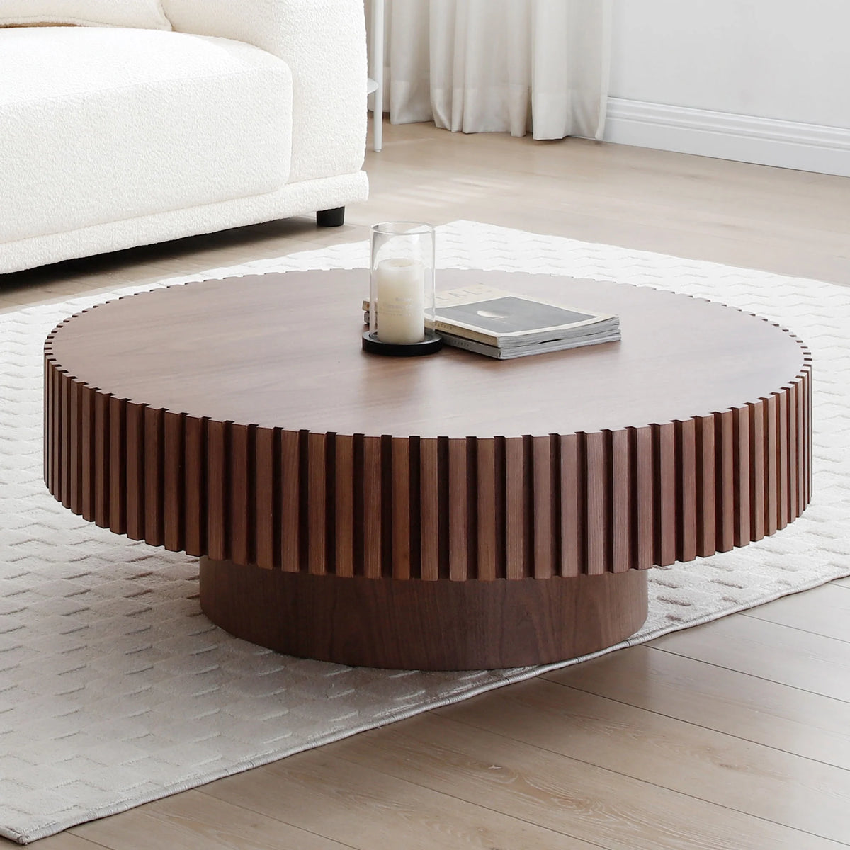 39.37'' Round MDF Coffee Table G27063