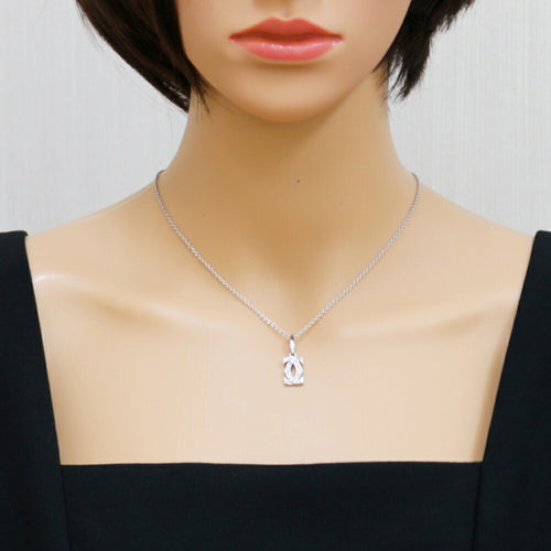 18K Diamond Pendant Y58405