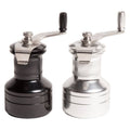 Black/Silver Salt & Pepper Mill Set L57356