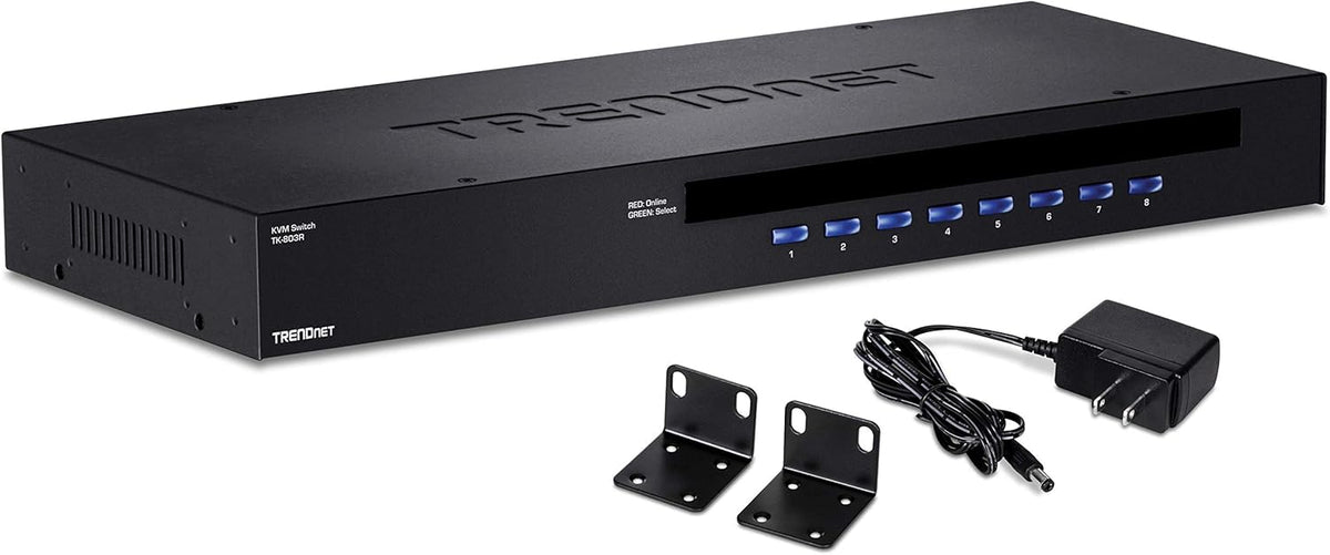 8-Port Rack Mount KVM Switch Z5644