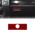Carbon Fiber Passenger Seat Storage Box Panel Sticker J905932
