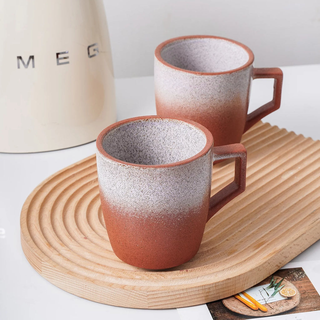 32-Piece Red Stoneware Dinnerware Set X57164