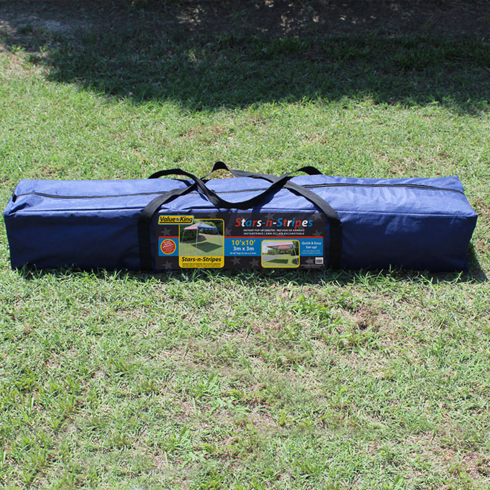 10 ft. x 10 ft. White Pop-Up Canopy V430