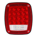 LED Rectangular 6 Function Tail Signal Light D8161
