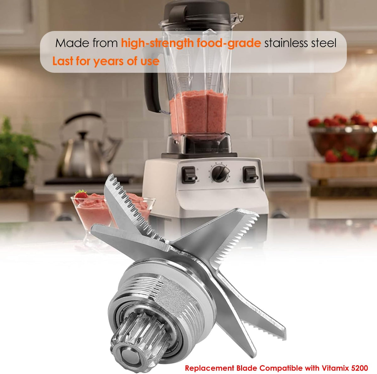 Stainless Steel Blender Replacement Parts I26963