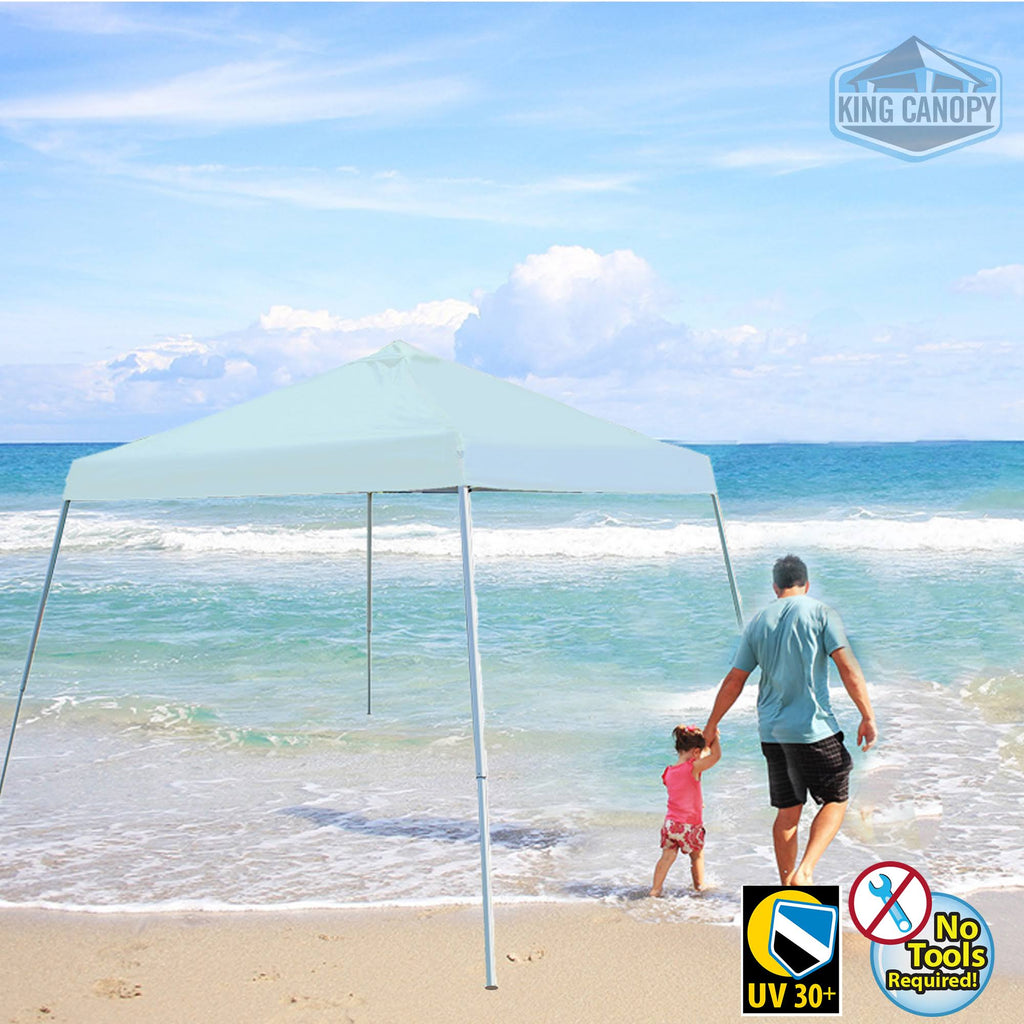 10 ft. x 10 ft. White Pop-Up Canopy V430