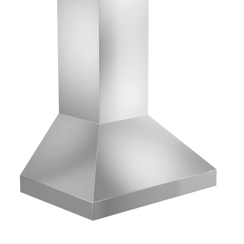 36 in. 500 CFM Convertible Wall Mount Range Hood in Stainless Steel E7162
