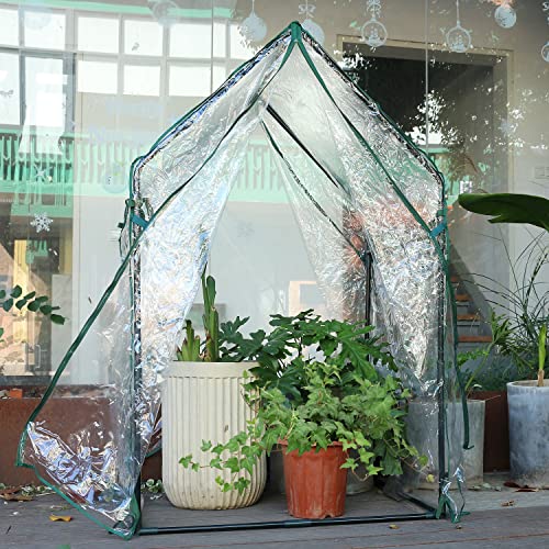 Mini Greenhouse Clear Tent 36.2" x 18.9" x 33.3" I872