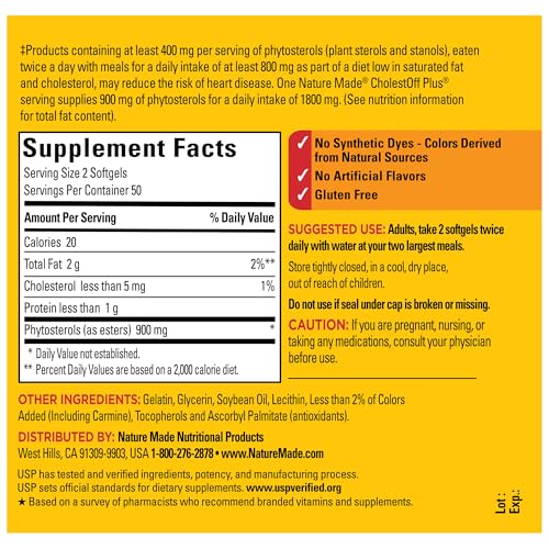 100 Softgels Dietary Supplement Y325