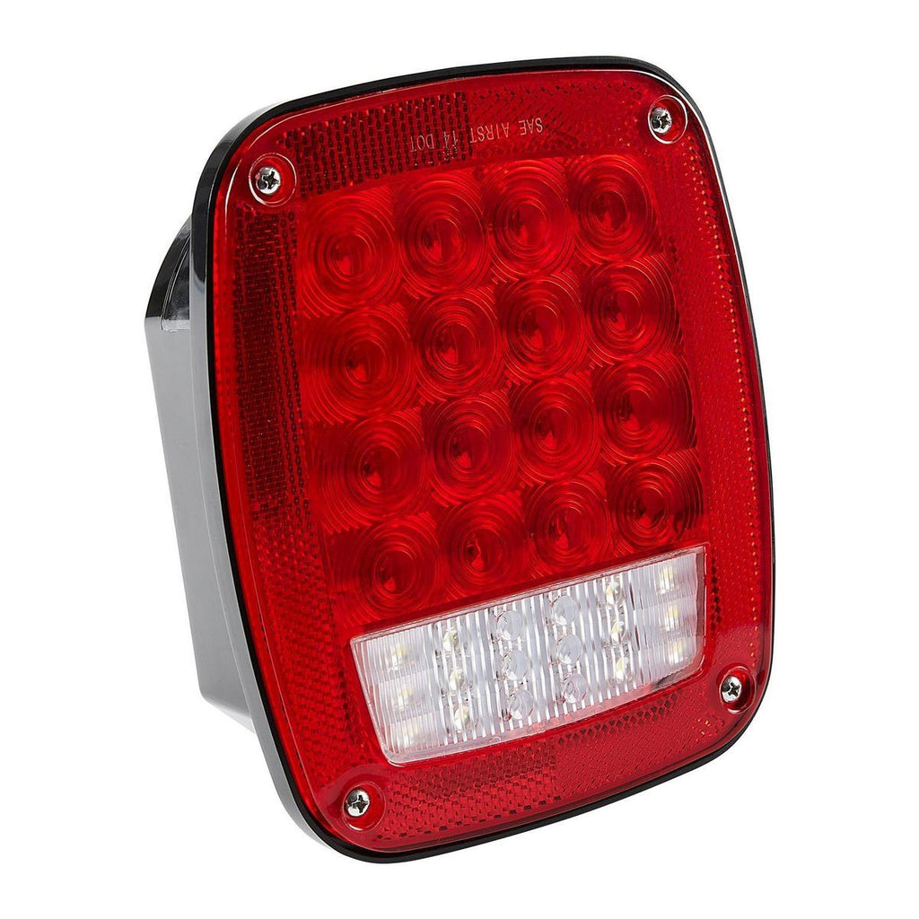 LED Rectangular 6 Function Tail Signal Light D8161