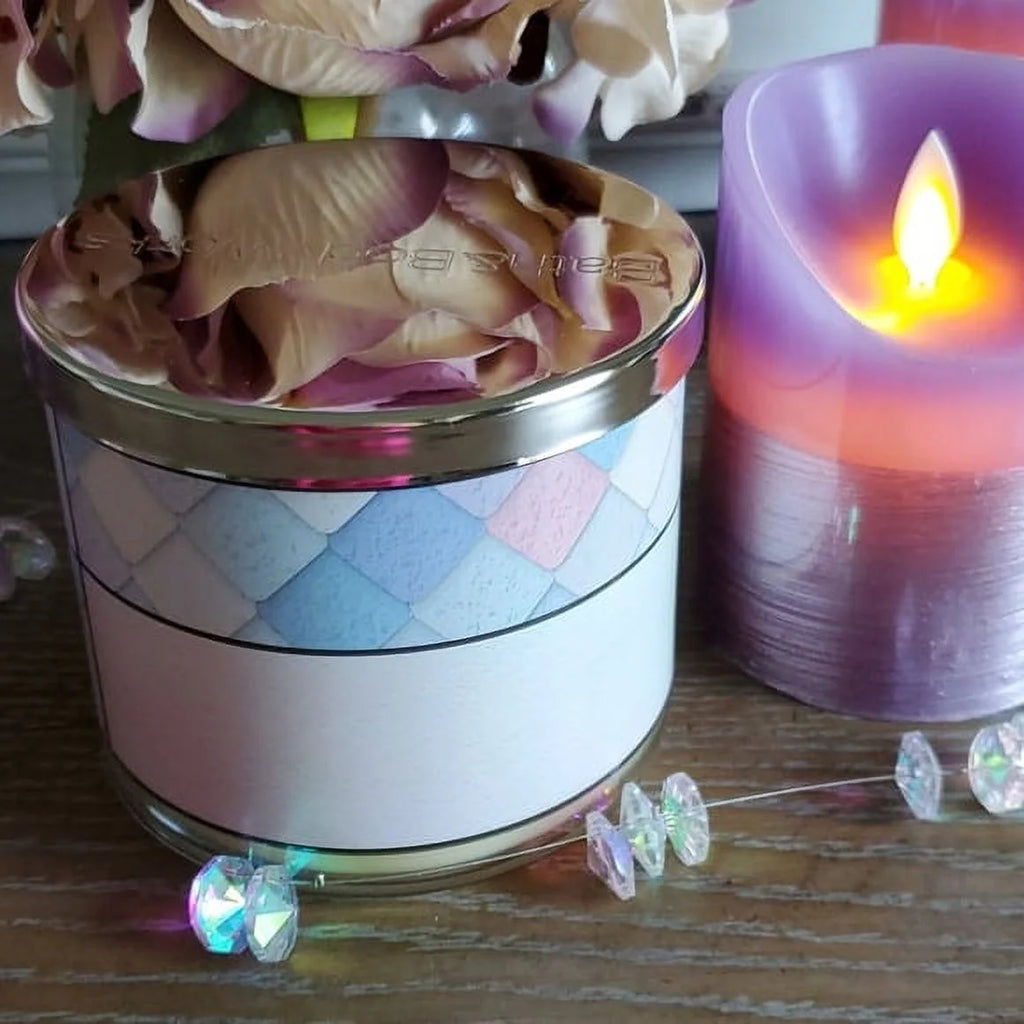 Three Wick Candle Vanilla Mint Chocolate Chip O13615