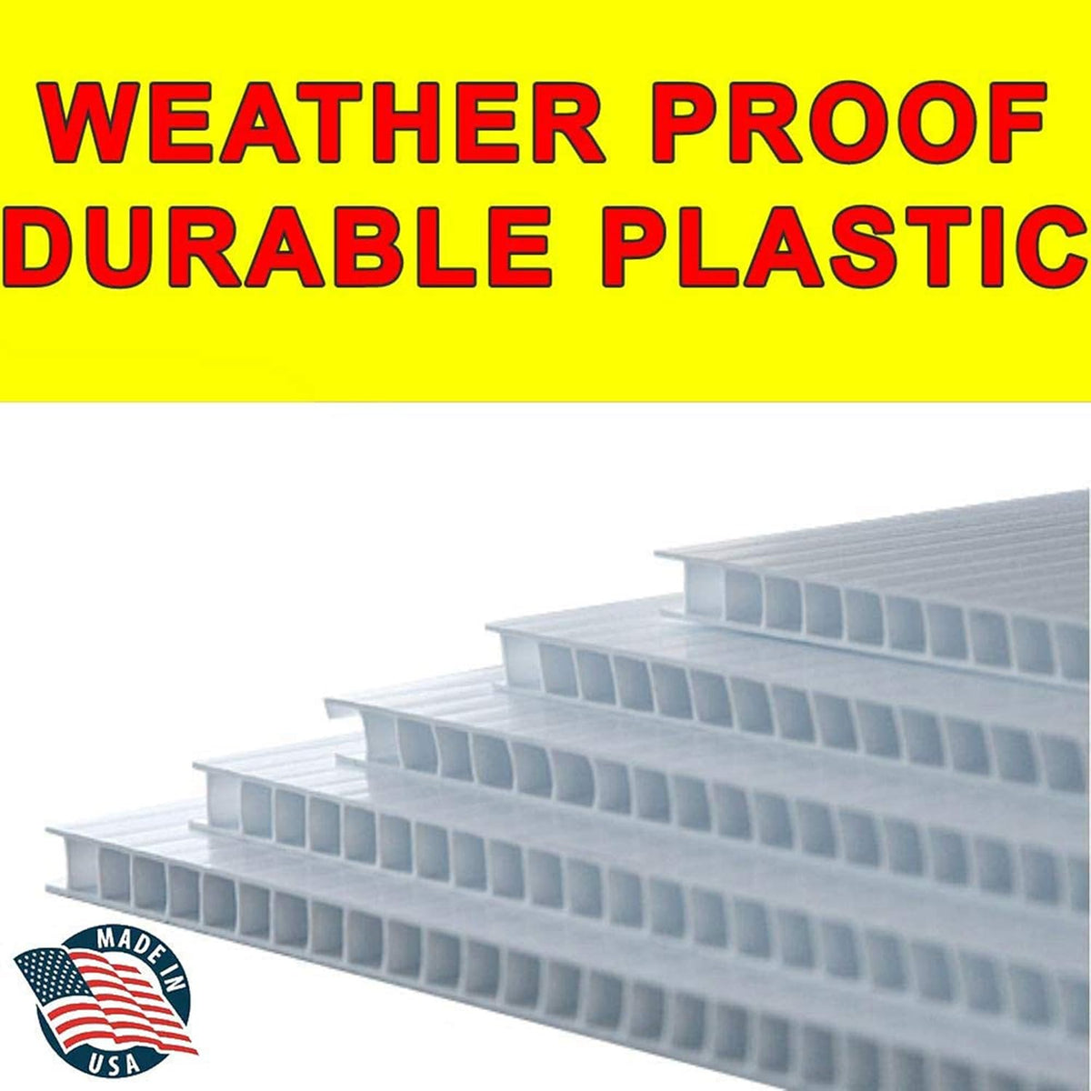 Pressure Washing Yard Signs 18x12 Single Sided Glossy UV-Ink 50 E6397