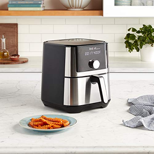 6QT XL Air Fryer, 6-in-1, Dishwasher-Safe, Black P96556