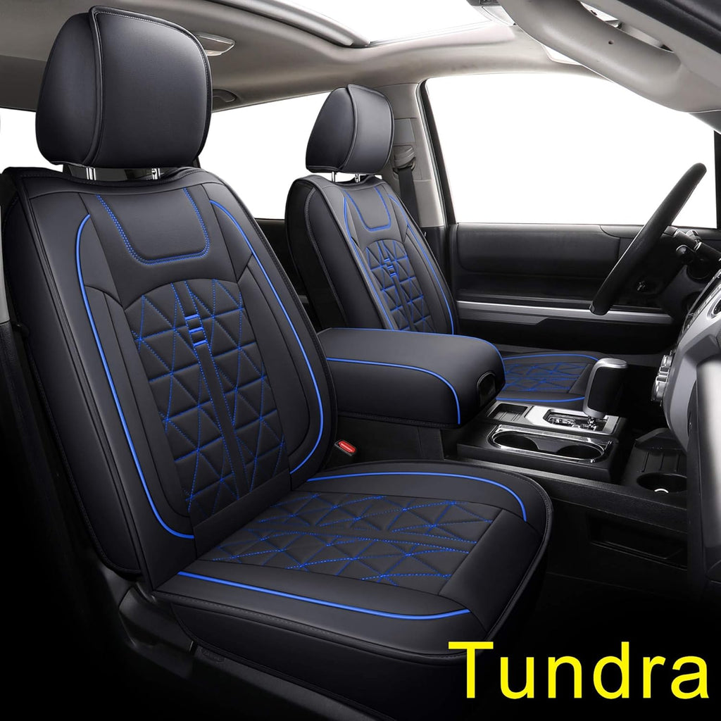 Waterproof Faux Leather Seat Covers Full Set Z437076