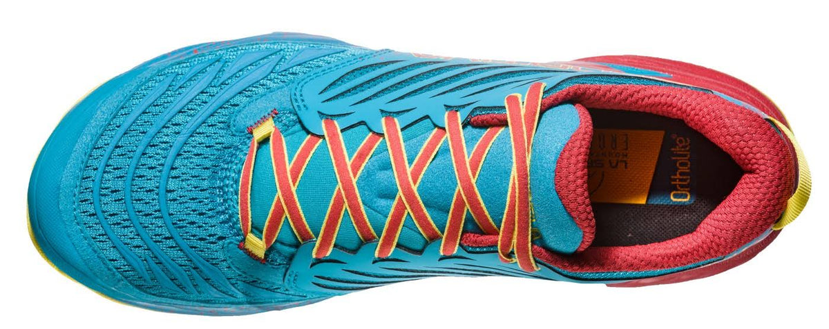 Tropic Blue Cardinal Red Mountain Shoes W60197