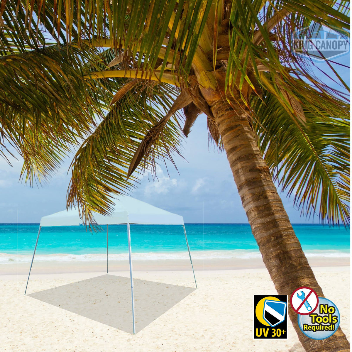 10 ft. x 10 ft. White Pop-Up Canopy V430