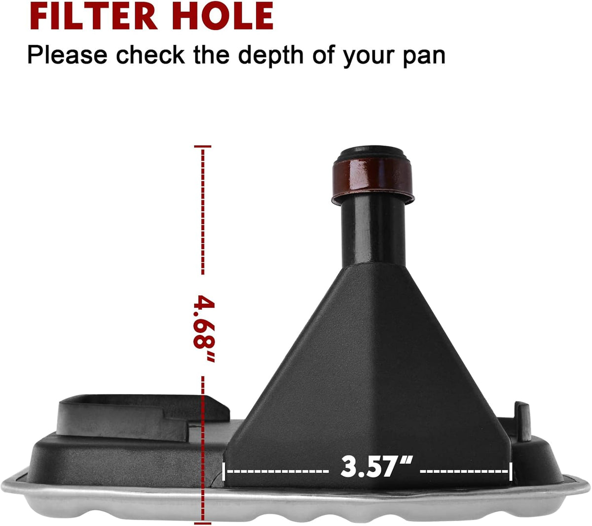 4L60-E 4L65-E Deep Pan Transmission Filter Kit with Gasket TF337 W112