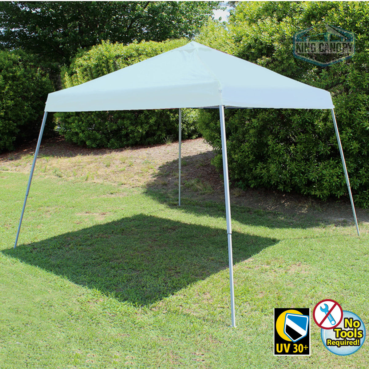 10 ft. x 10 ft. White Pop-Up Canopy V430