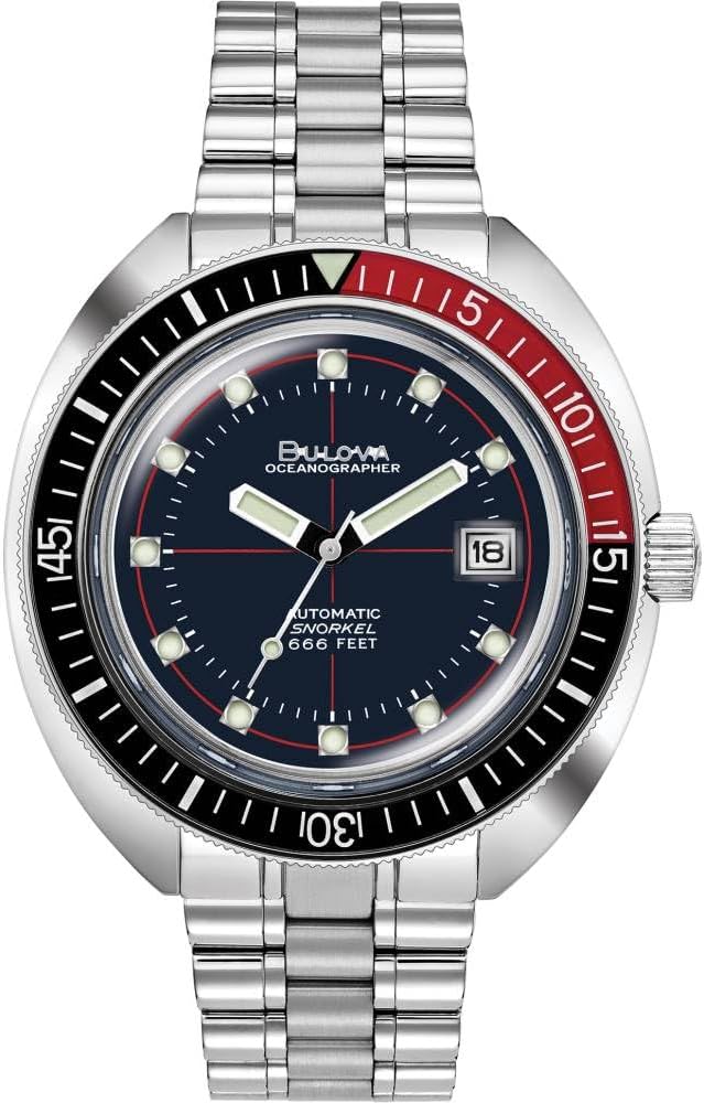 Silver-Tone Stainless Steel Automatic Mens Watch Z581720