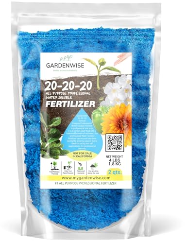 20-20-20 All Purpose Water Soluble Fertilizer (1/2 Quart) N801110