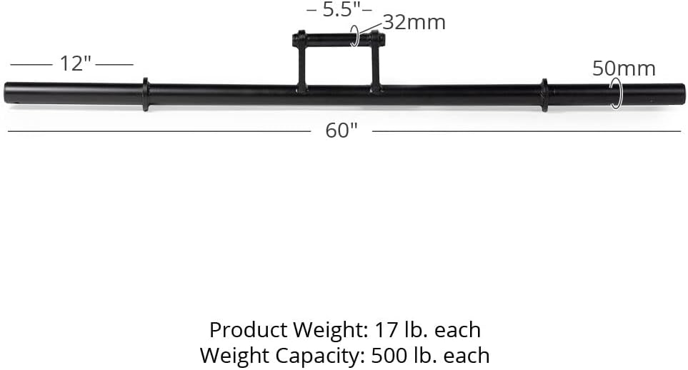 60in Farmers Walk Handles, Rated 500 LB Each C7083