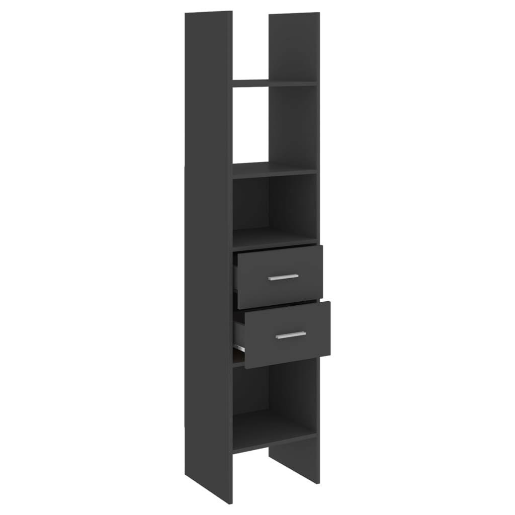Gray Chipboard Book Cabinet D273517
