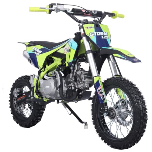 125cc Kids Dirt Bike with 4-Speed Semi-Automatic Transmission X2020