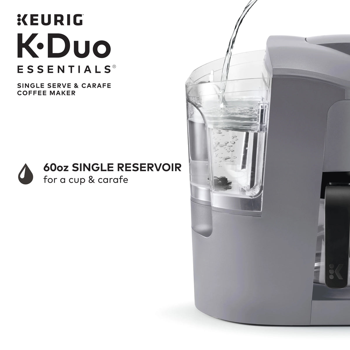 Black Single-Serve K-Cup Pod Coffee Maker V82866
