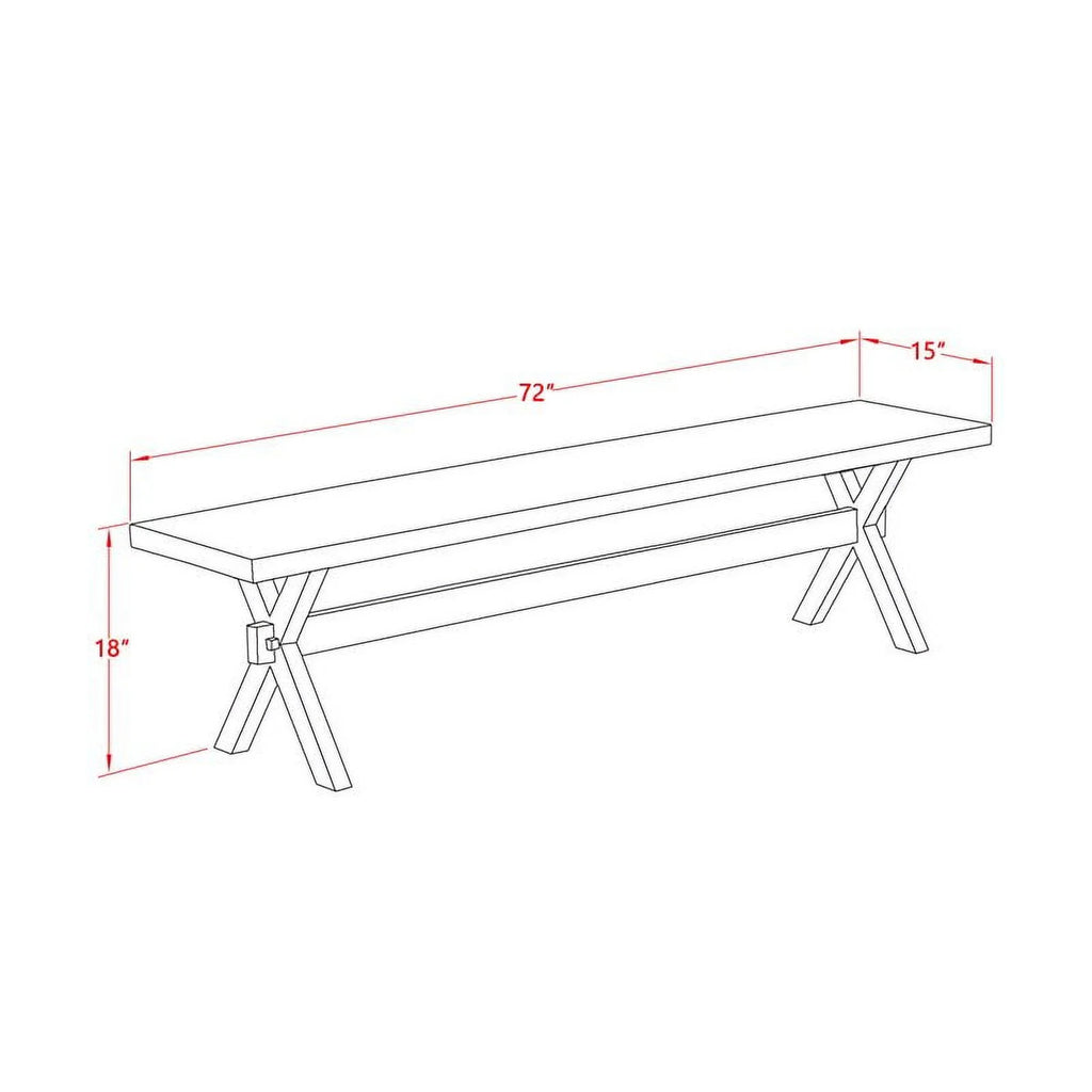 6-piece Wood Dining Table Set L235397