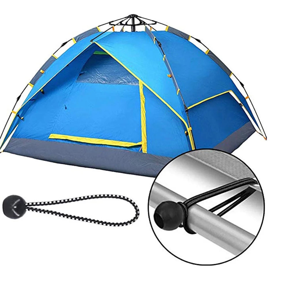 30pcs Heavy Duty Tarp Clips with Bungee Ball Cords Carabiners C27294