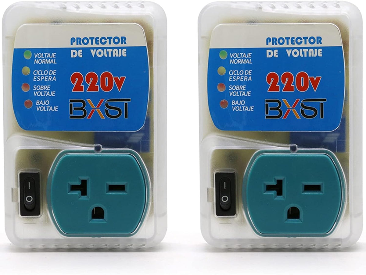 220V 20A 4400W 2 Pack Surge Protector with Indicator Lights I1313