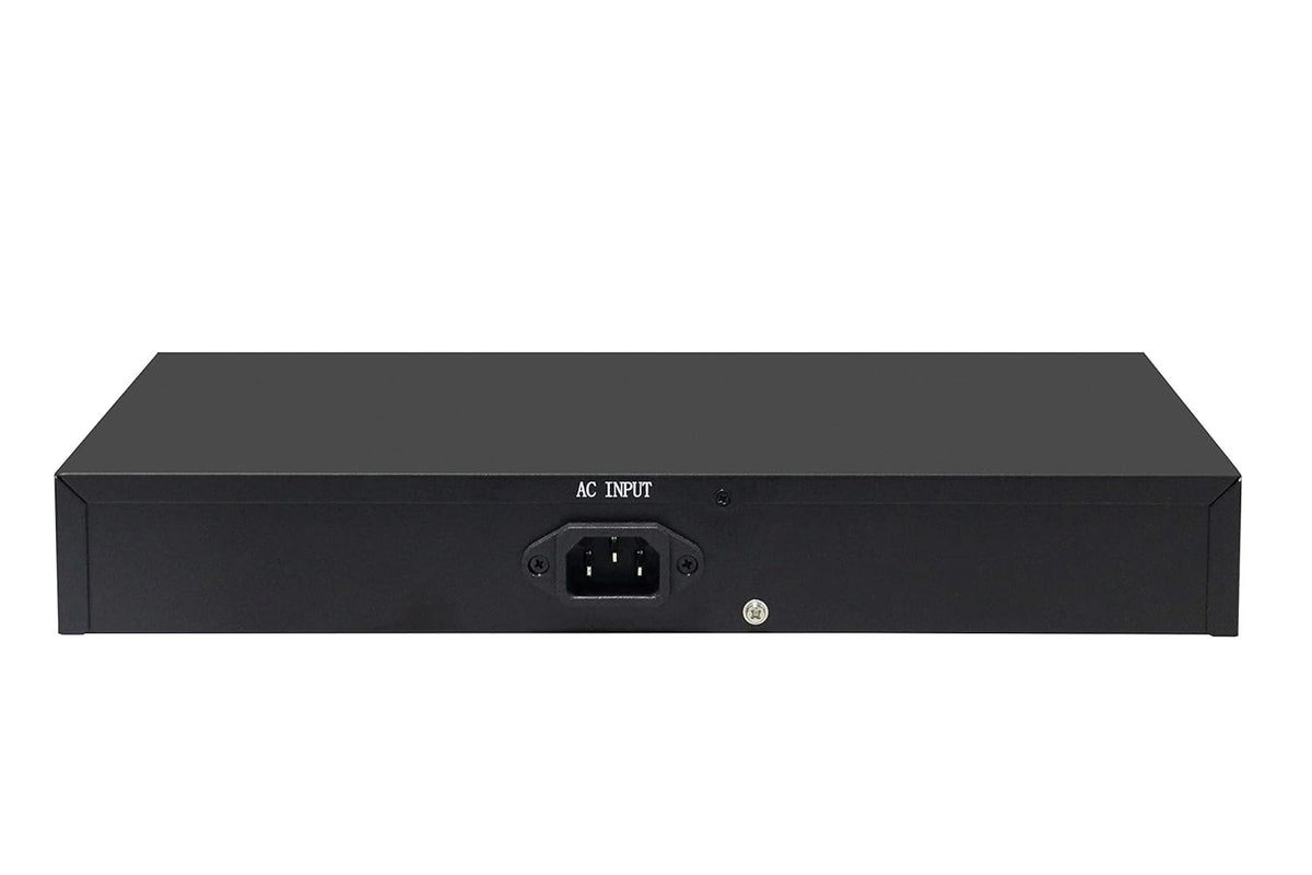 24 Port 10/100Mbps PoE Switch Unmanaged with 2 Gigabit Uplink Ports T898603