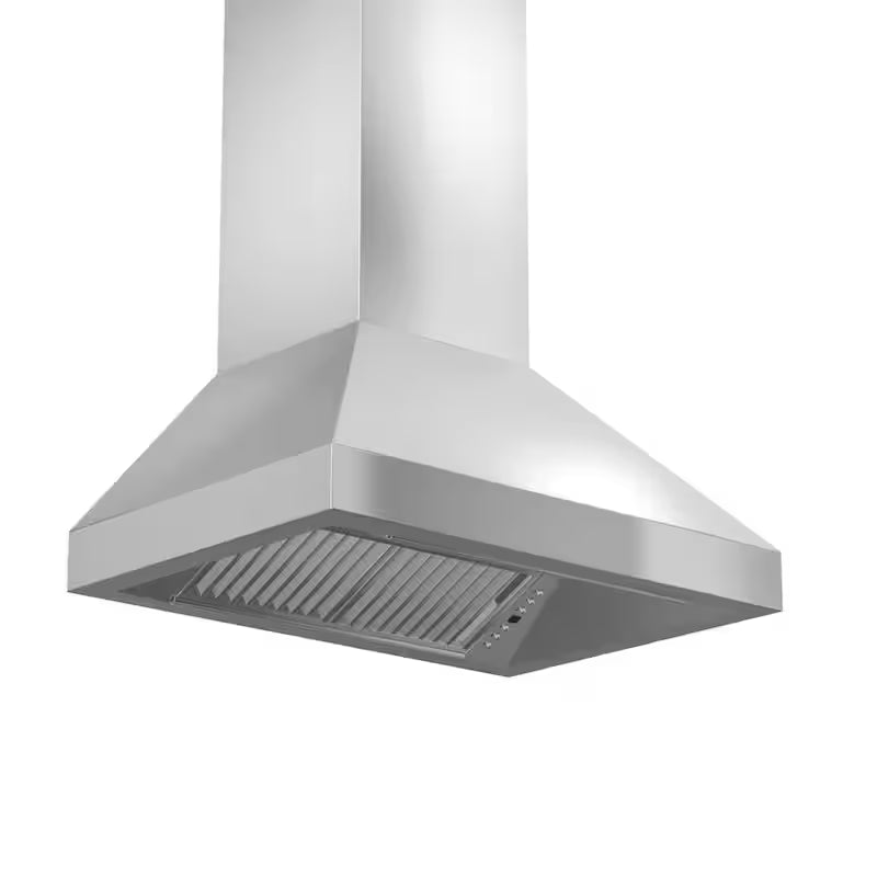 36 in. 500 CFM Convertible Wall Mount Range Hood in Stainless Steel E7162