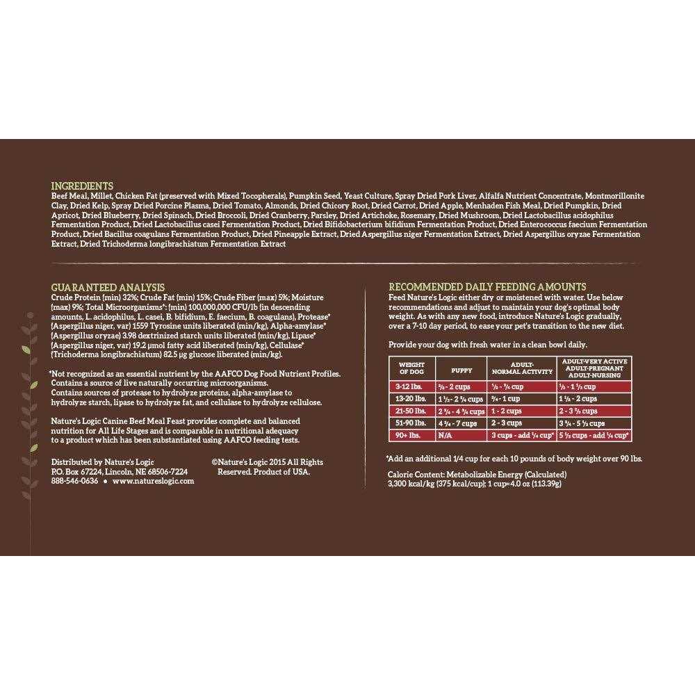 Beef Meal Feast Dry Dog Food H1832